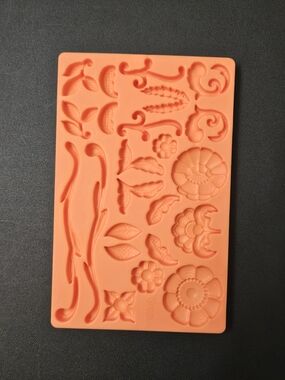 Coral Silicone Flower & Leaf Mold
